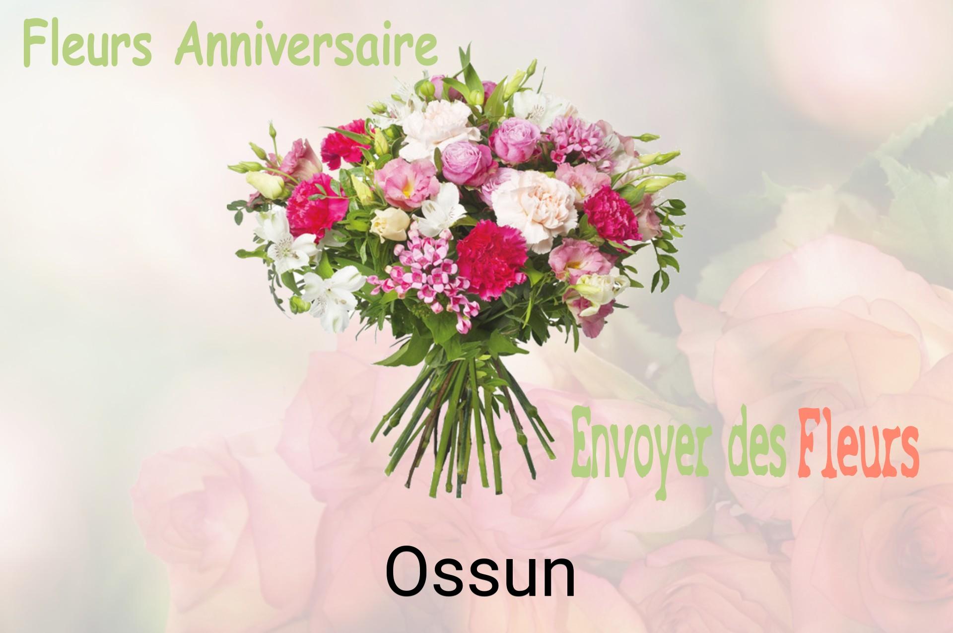 Bouquet de fleurs d’anniversaire livré à Ossun